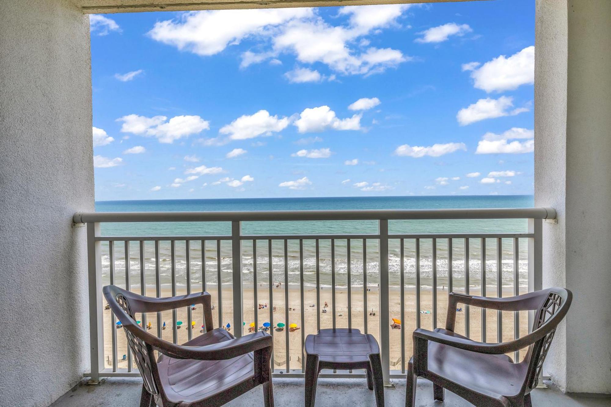 Oceanfront Condo Camelot By The Sea Myrtle Beach Exteriör bild