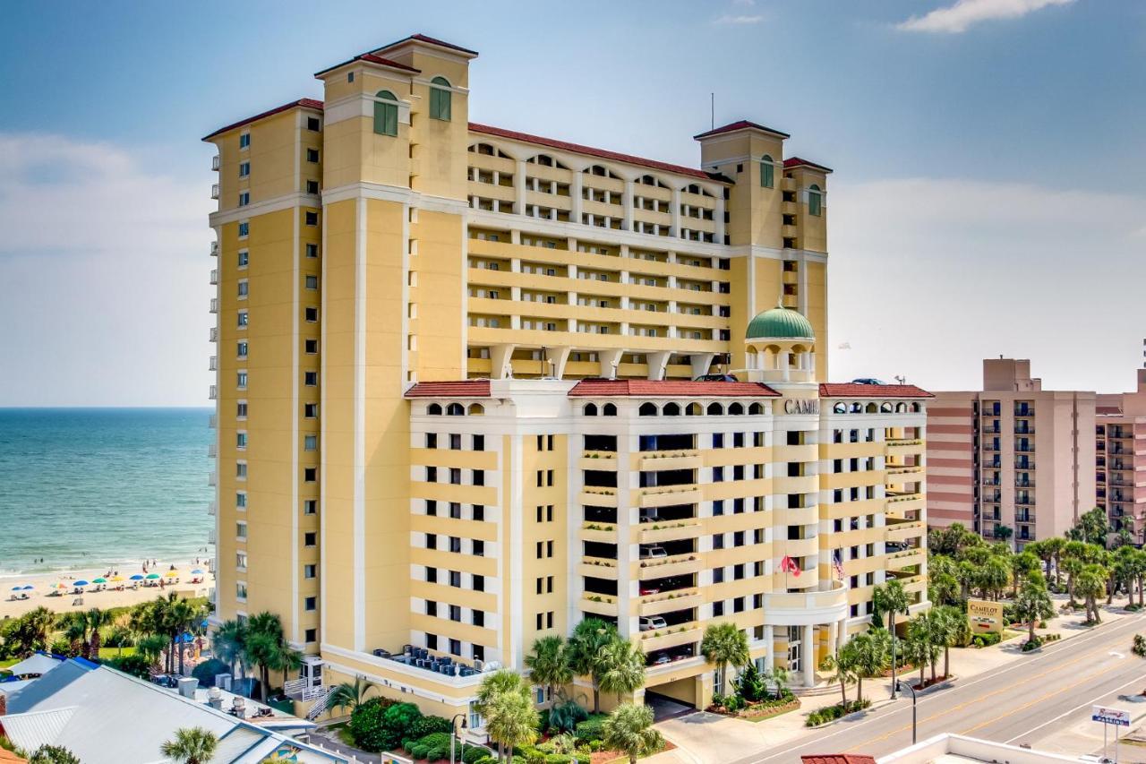 Oceanfront Condo Camelot By The Sea Myrtle Beach Exteriör bild